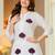 White embroidered cotton co-ord set
