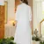 White embroidered cotton co-ord set