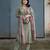 Green embroidered cotton kurta and pant set with dupatta