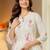 Off white embroidered printx work cotton co-ord set
