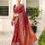 multicolor dola silk zari border and pallu work  saree