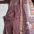 Chocolate Colour Premium Roman Silk Hand Work A Line Kurta Set