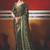 dark green brasso border work saree