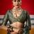 dark green brasso border work saree