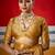 yellow brasso border work saree
