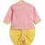 Pink plain cotton kurta set