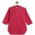 Pink plain cotton kurta set