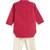 Pink plain cotton kurta set
