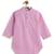 Purple plain cotton kurta set