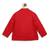 Red embroidered cotton bandhgala set