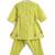 Green plain cotton kurta set