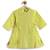 Green plain cotton kurta set