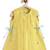 Yellow plain cotton kurta set