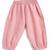 Pink plain cotton kurta set