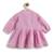 Purple plain cotton kurta set