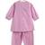 Purple plain cotton kurta set