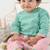 Green plain cotton kurta set