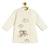 Cream printed cotton kurta set