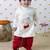 Cream embroidered cotton kurta set