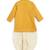 Yellow embroidered cotton kurta set