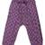 Purple embroidered cotton kurta set