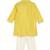 Yellow plain cotton kurta set