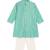 Green plain cotton kurta set