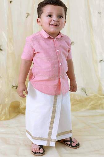 Pink plain cotton co ord set