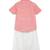 Pink plain cotton co ord set