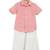 Pink plain cotton co ord set