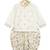 White embroidered cotton kurta set