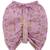 Purple embroidered cotton kurta set