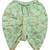 Green embroidered cotton kurta set