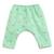 Green embroidered cotton jhabla set