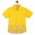 Yellow embroidered cotton shirt