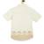 Cream embroidered cotton shirt