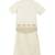 Cream embroidered cotton co ord set