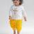 White embroidered cotton kurta set