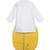 White embroidered cotton kurta set