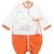 White embroidered cotton kurta set