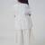 White embroidered cotton co ord set