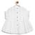 White embroidered cotton co ord set