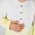 Yellow plain cotton kurta