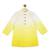 Yellow plain cotton kurta