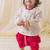 Pink embroidered cotton kurta set