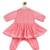Pink embroidered cotton kurta set