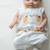 White embroidered cotton jhabla set