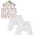 White embroidered cotton jhabla set