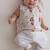 White embroidered cotton jhabla set