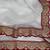 White Color Sequence Embroidery Work Crunchy Silk Saree